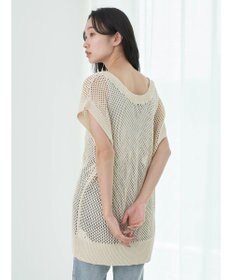 earth music&ecology Ｖネックメッシュベスト