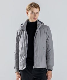 JOSEPH HOMME 【新素材】スリークエアーナイロン　ADSダウンブルゾン ライトグレー系