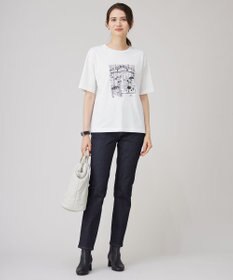 自由区 【洗える】グラフィック Tシャツ