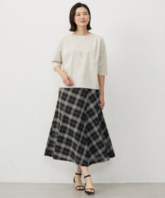 J.PRESS LADIES 【洗える・抗菌防臭・接触冷感・吸水速乾】ドライポンチ ボートネック カットソー