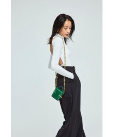 style code 【VerdeVari/ヴェルデヴァリ】コインパーツ付チェーンショルダーベルト