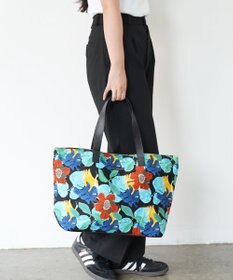 YUSHI R.C- TOTEBAG　ボタニカル柄　トートバッグ
