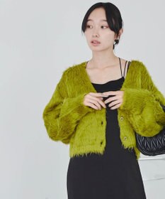 WEGO ファータッチニットショートカーデ