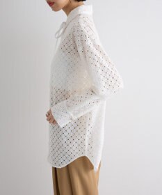 Green Parks ボウタイシャツ