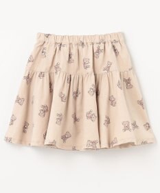 ANY KIDS チェック柄/アニマル柄スカパン