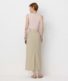 NAVE 【Nave・セットアップ可】ウールポリエステルツイルスカート