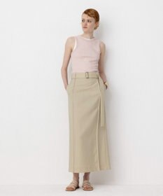 NAVE 【Nave・セットアップ可】ウールポリエステルツイルスカート