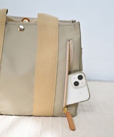 Hekhèr Le Style de Vie 新色追加【日本製 / 2WAY】PUコートコットンキャンバス トートバッグ medium