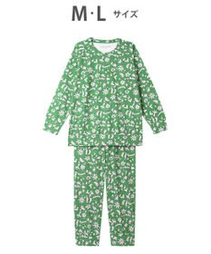 tsumori chisato SLEEP ツモリチサト パジャマ 長袖 長ズボン 綿混(本体) パイル素材 UDX538 /ワコール