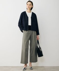 ICB 【WEB限定カラーあり】 リヨセルナイロンワッシャー Vネックブルゾン