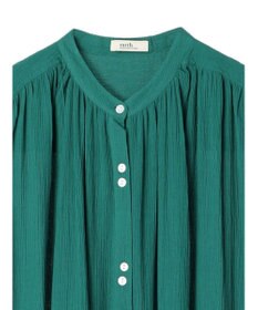 earth music&ecology ノースリーブギャザーワンピース