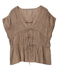 AMERICAN HOLIC 【前後2WAY】フロントリボンブラウス