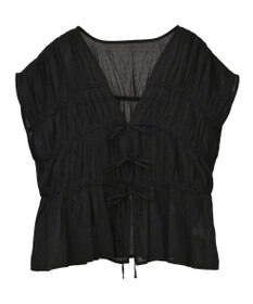 AMERICAN HOLIC 【前後2WAY】フロントリボンブラウス