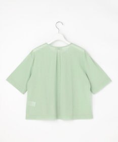 J.PRESS LADIES S シアードライトリコット フレアタック カットソー
