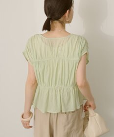 AMERICAN HOLIC 【前後2WAY】フロントリボンブラウス