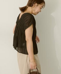 AMERICAN HOLIC 【前後2WAY】フロントリボンブラウス