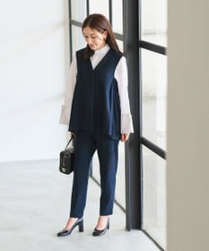 #Newans 【セレモニーにも】〈亀恭子さんコラボ〉サイドギャザージレ