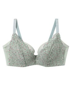 une nana cool MADE WITH LIBERTY FABRIC さあわたし レース 脇高ブラジャー