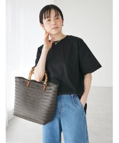 CRAFT STANDARD BOUTIQUE バンブー風ハンドルメルカドトートバッグ