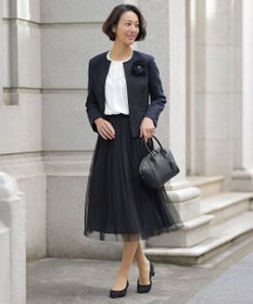 J.PRESS LADIES ツイード コサージュ