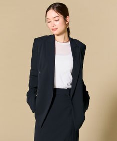 BEIGE， 【セットアップ対応】SPHENE / ダブルブレストピークドラペルジャケット