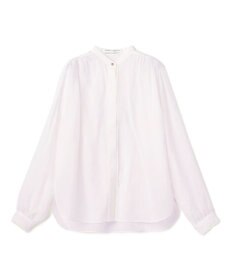 BEIGE， PAULINE / リネンヴィスコースレースブラウス