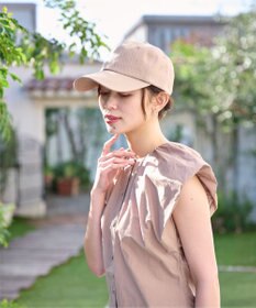 MOONBAT 【新色追加】深さ選べるUVツイルキャップ(かなり深め) つば遮光／洗える／接触冷感／サイズ調整可能