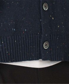 WEGO ネップクルーネックカーディガン