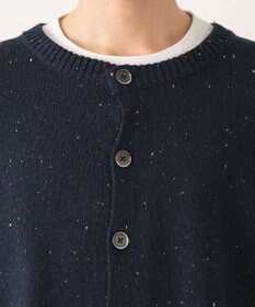 WEGO ネップクルーネックカーディガン