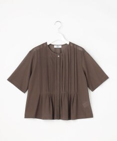 J.PRESS LADIES S シアードライトリコット フレアタック カットソー