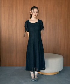 earth music&ecology パネル切り替えレースワンピース