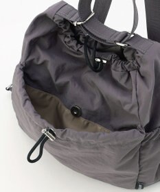 LA BAGAGERIE 【MONICA】クリンクルナイロン　ドロスト2WAYバッグ