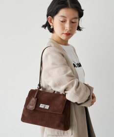 russet スエードフラップミニトートバッグ(CE-1722-WEB)