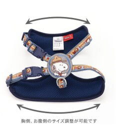 PET PARADISE スヌーピー 2way ハーネス  《ビーグルスカウト柄》 Ｍ 大型犬