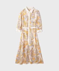 GRACE CONTINENTAL キカヨットプリントワンピース