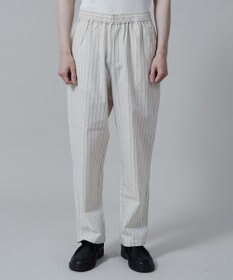 WEGO 【ユニセックス着用アイテム/手洗い可/SETUP可/ウエストゴム】リネンレーヨンイージーパンツ