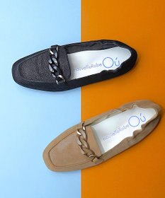 nouvelleRobe Oū 新色追加【本革・高反発】Bit loafers スクエアトゥ ローファー