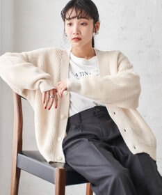 WEGO オーバーフィットカーディガン