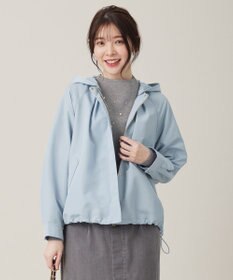 ANY SIS 【撥水・UVカット・花粉ガード】2WAYラグランフーディ ブルゾン