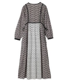 CRAFT STANDARD BOUTIQUE インド綿混エスニック切替ワンピース