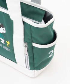 23区GOLF 【UNISEX】『PEANUTS』コラボ　保冷機能付きカートバッグ　JOE COOLのクールなイラスト