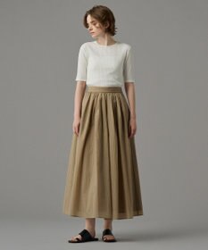 uncrave 【撥水・洗濯機洗い可】シアープルーフナイロン フレアスカート（uncrave STANDARD）