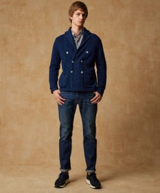 JOSEPH ABBOUD 【キングサイズ・サスティナブル/岡山産デニム】オゾンハイパワーデニム パンツ