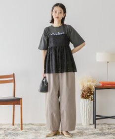 AMERICAN HOLIC チェックレースオーバーキャミソール