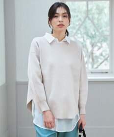 ANY ミラノリブニットプルオーバー