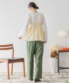 AMERICAN HOLIC チェックレースオーバーキャミソール