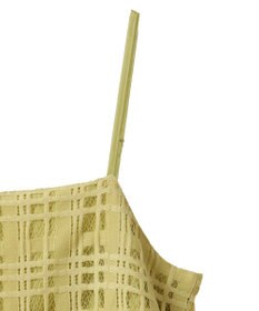 AMERICAN HOLIC チェックレースオーバーキャミソール