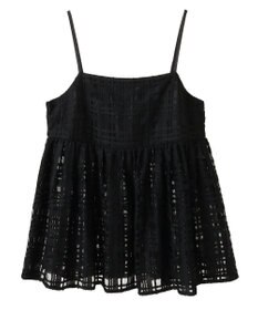 AMERICAN HOLIC チェックレースオーバーキャミソール