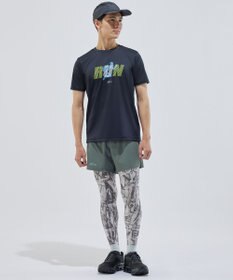 CW-X 【UNISEX】 CW-X トップス Ｔシャツ 半袖 3分袖 Ｕネック メッシュ素材 UVカット率90%以上(本体) ユニセックス DLR195 /ワコール