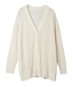 earth music&ecology シアーＢＩＧカーディガン